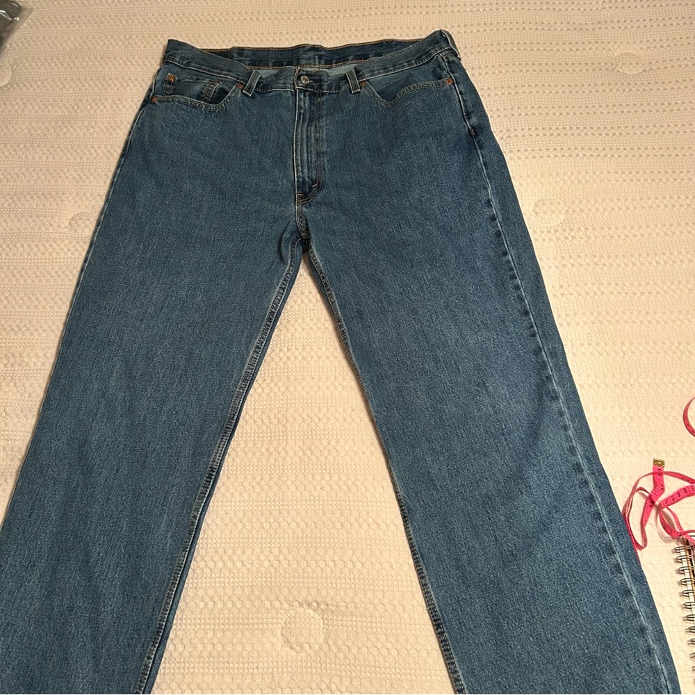 Levi's Red Tab Blue Straight‎ Leg Jeans Classic Style 40/30